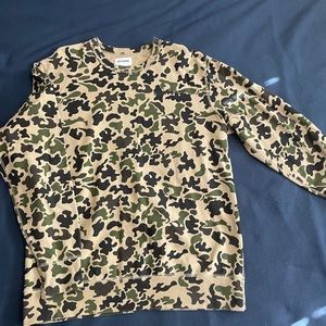 Converse camo crewneck